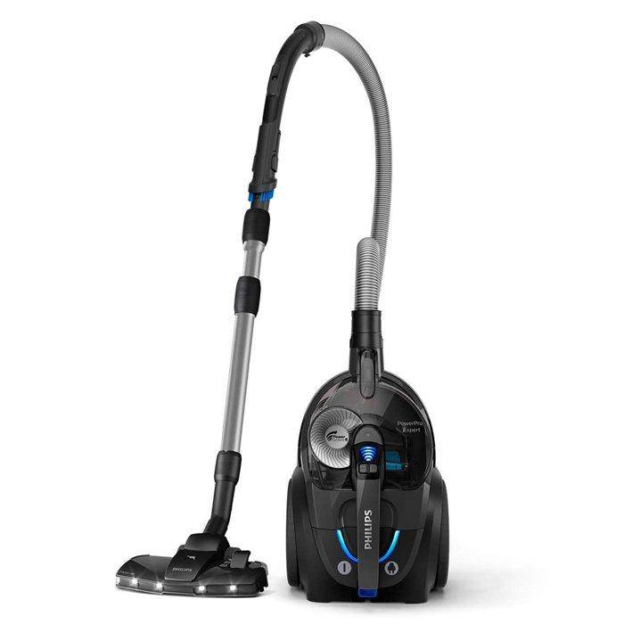 Buy Philips powerpro expert bagless vacuum cleaner, 900w, 2l, fc9747/09 – black in Kuwait