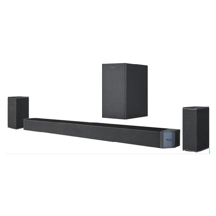 Buy Wansa dolby atmos soundbar, 180w, 5. 1. 2 channel, sra5818g - black in Kuwait