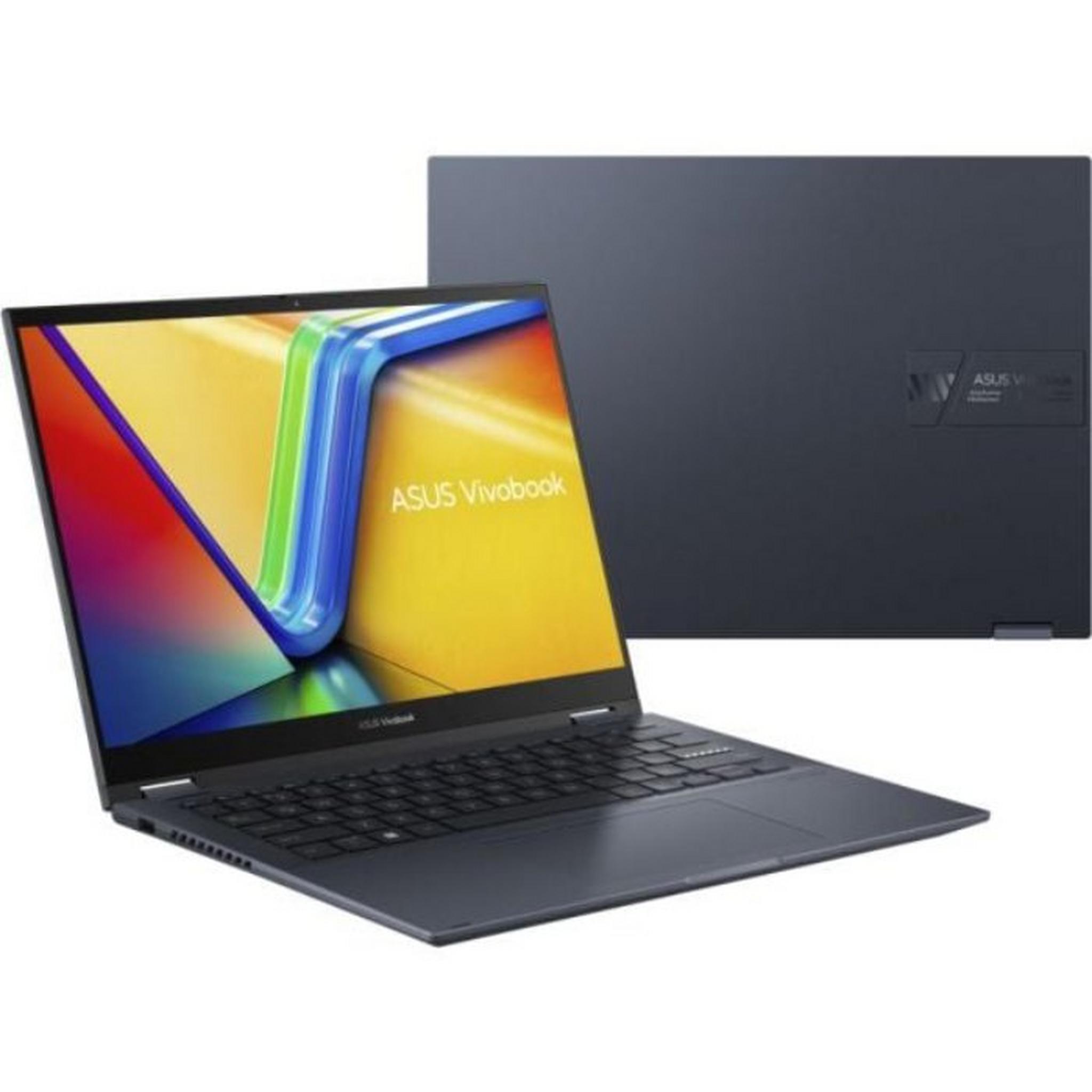 ASUS Vivobook S 14 Flip Laptop, AMD Ryzen 7, 16GB RAM, 1TB SSD, 14-inch, AMD Radeon Graphics, Windows 11 Home, TN3402YA-LZ159W – Blue