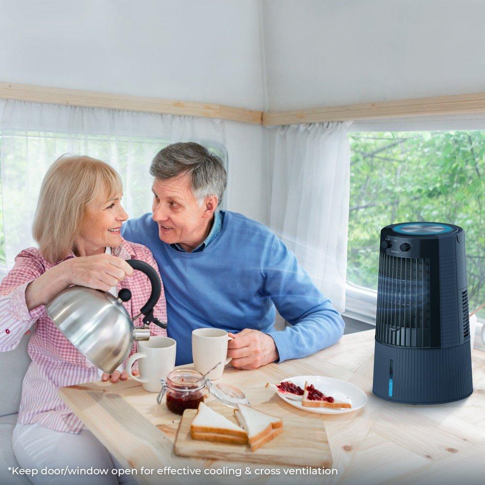 Bonaire Duet i-s Portable Air Cooler, 6L, 45W – Grey
