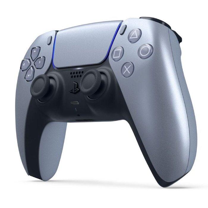 يد تحكم لاسلكية دول سينس لجهاز بلايستيشن 5 من سوني، CFI-ZCT1W08X – فضي