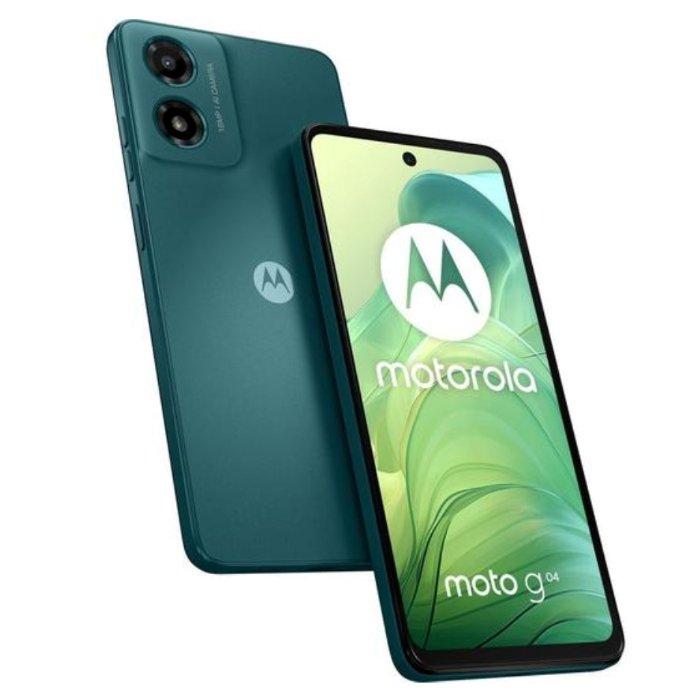 Buy Motorola moto g04 phone, 6. 56-inch, 4gb ram, 64gb – alpine green in Kuwait