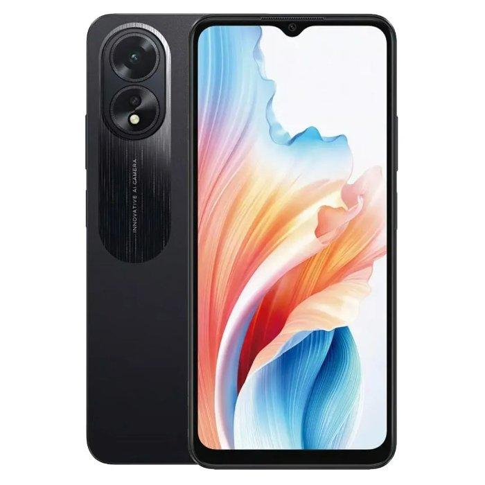 OPPO A38 6.56-inch, 128GB, 6GB RAM, 4G Phone – Black