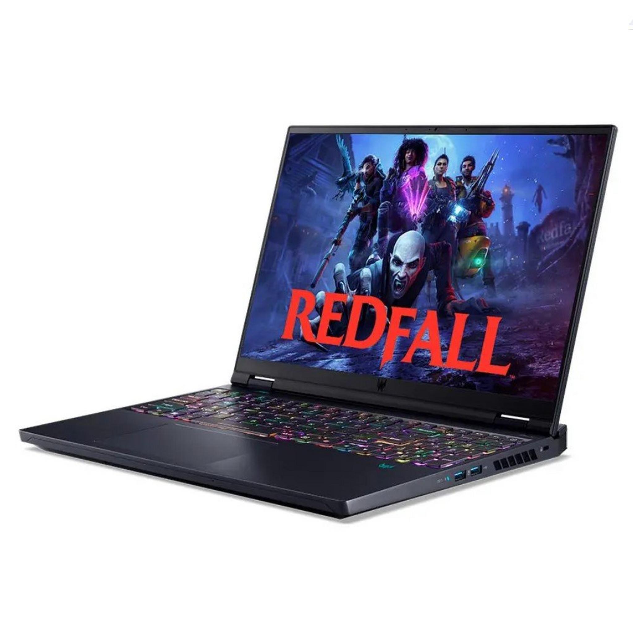 Acer Predator Helios Neo 16 Gaming Laptop, Intel Core i9, 32GB RAM, 1024GB SSD, 16-inch, NVIDIA GeForce RTX 4070, Windows 11 Home, NH.QQUEM.001 – Black