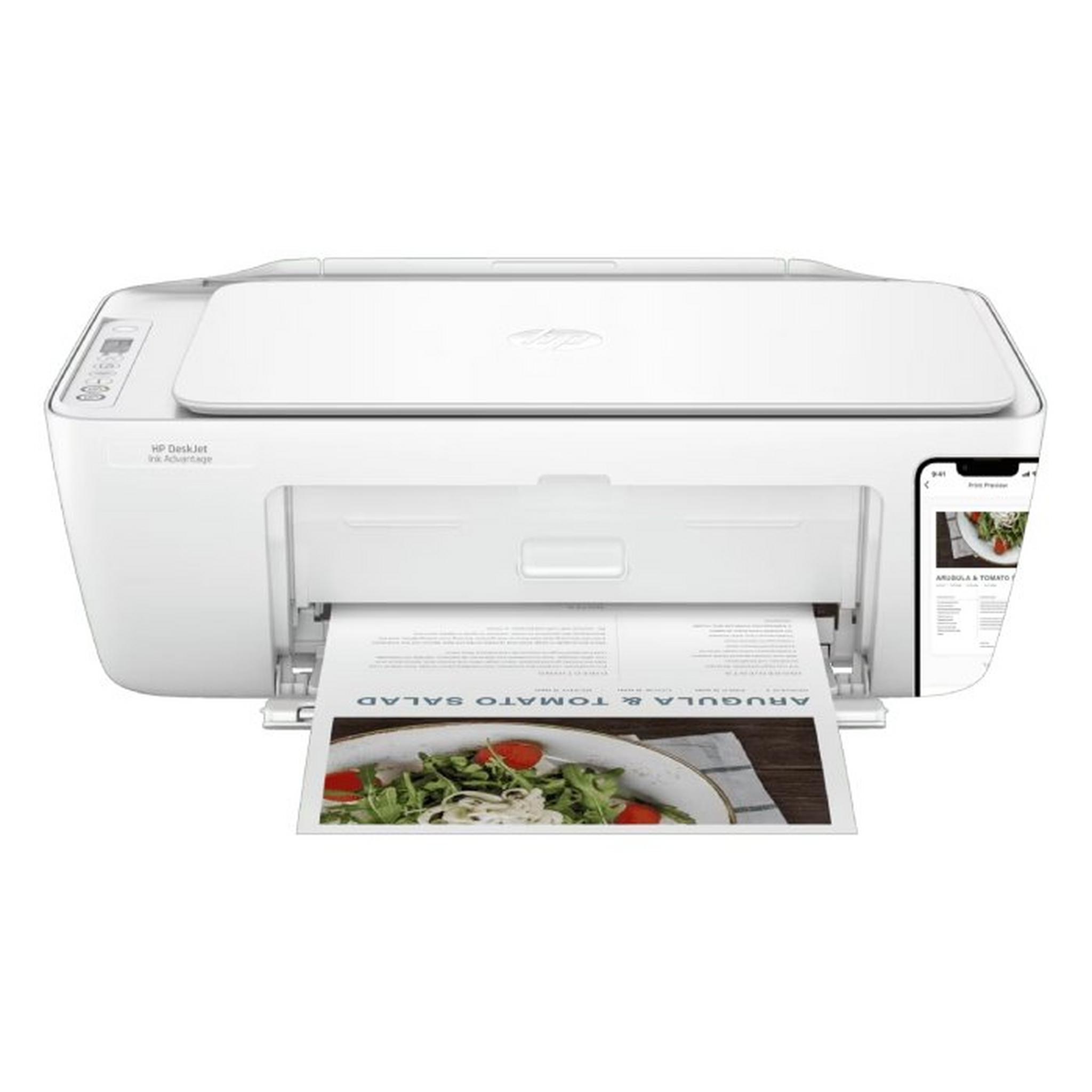 HP DeskJet Ink Advantage 2875 All-in-One Printer, 2875 – White
