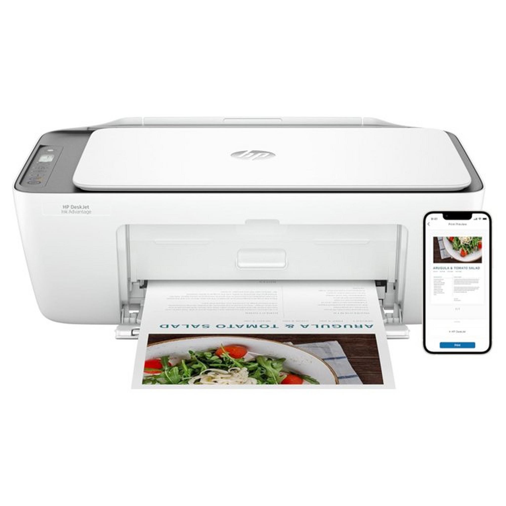 HP DeskJet Ink Advantage 2876 All-in-One Printer – White