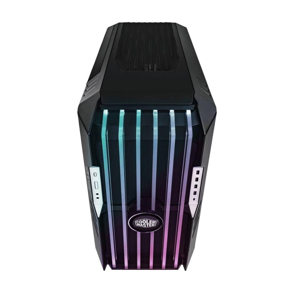 Cooler Master HAF 700 EVO High Airflow Gaming Computer Case, H700E-IGNN-S00 – Titanium Grey