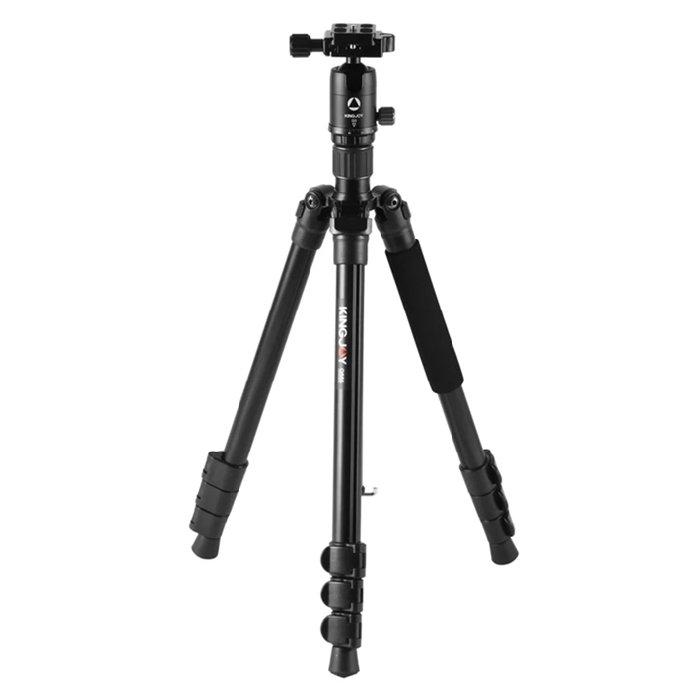 حامل برو الثلاثي القوائم للسفر برأس كروي من إي كيو، G555+G0 -  أسود