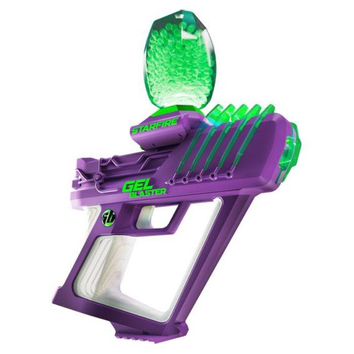 Gel Blaster Starfire Surge Blaster with 10,000 Pellets, GBSF11SP-5L – Purple & White