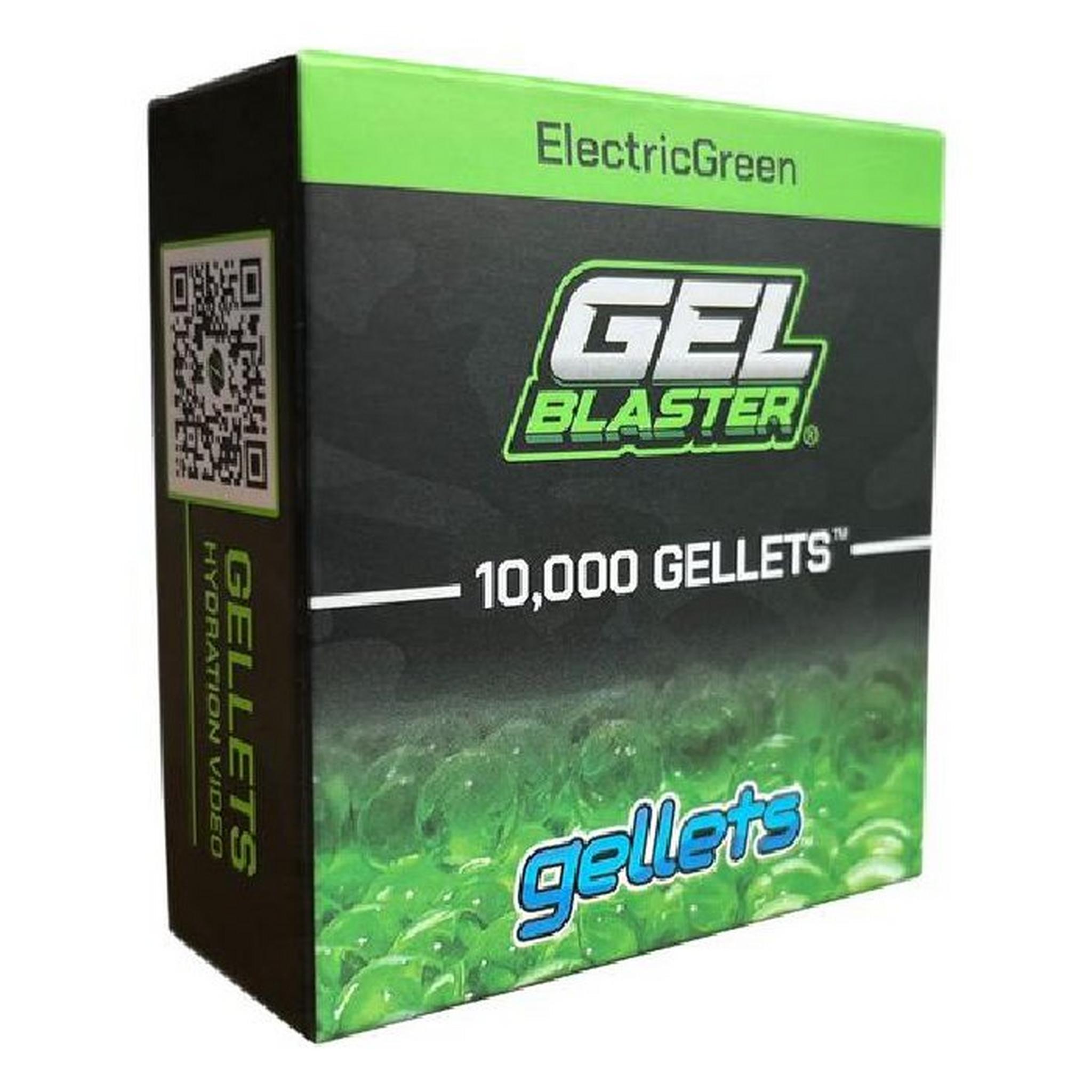 GEL Blaster 10,000 Pellets Gellets Blaster, GBGL1009-5L – Green