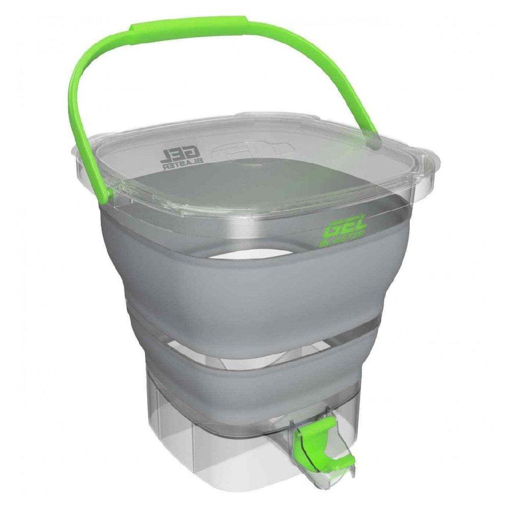 Buy Gel blaster collapsible 10,000+ gellet depot, gbgd1100-5l – green & grey in Kuwait