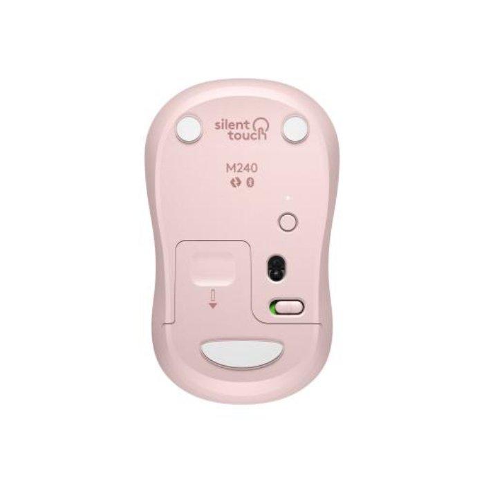 Logitech M240 Silent Wireless Mouse, 910-007121 – Rose
