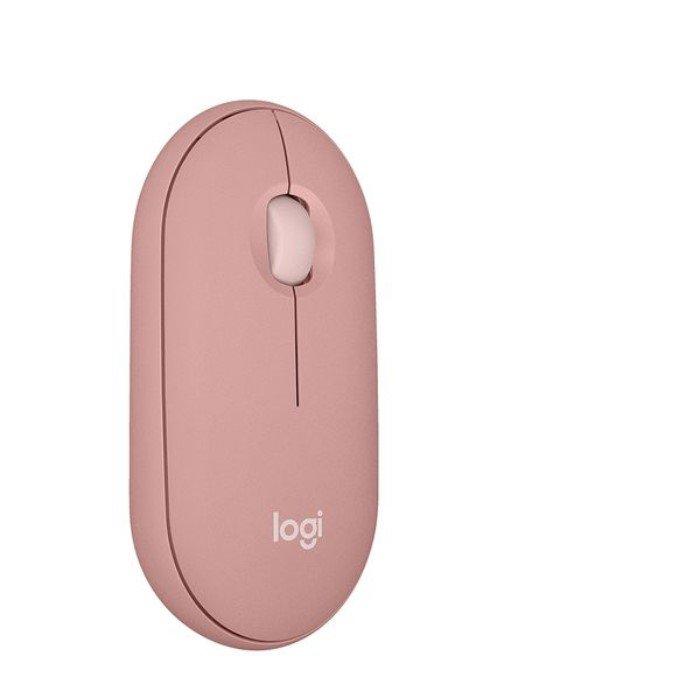 Logitech M350s Pebble Wireless Mouse 2, 910-007014– Rose