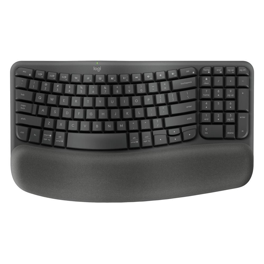 Buy Logitech nami wave wireless keyboard, 920-012312 – graphite in Kuwait