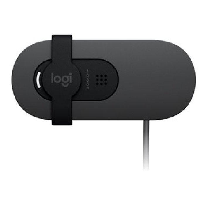 Logitech Brio 100 FHD Webcam, 960-001585 – Graphite