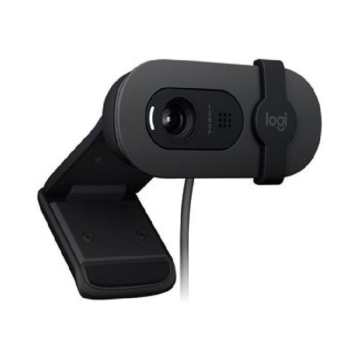 Logitech Brio 100 FHD Webcam, 960-001585 – Graphite