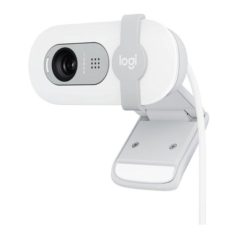 Logitech Brio 100 FHD Webcam, 960-001617 – White