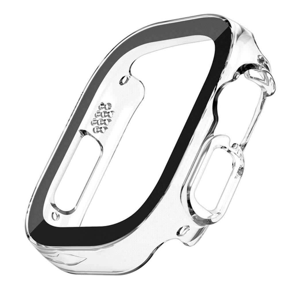 شاشة حماية سكرين فورس 2 في 1 + ممتص للصدمات لساعة ابل الترا/ الترا 2 من بيلكين، OWA001ZZCL - شفاف