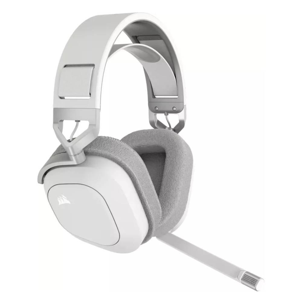 CORSAIR Max Wireless RGB Gaming Headset, HS80 – White