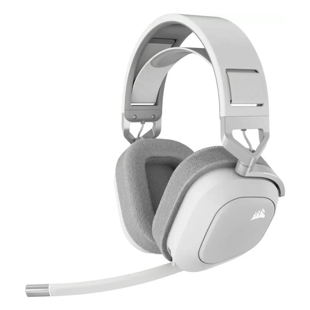 CORSAIR Max Wireless RGB Gaming Headset, HS80 – White