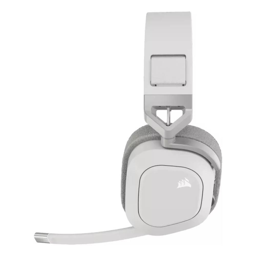 CORSAIR Max Wireless RGB Gaming Headset, HS80 – White