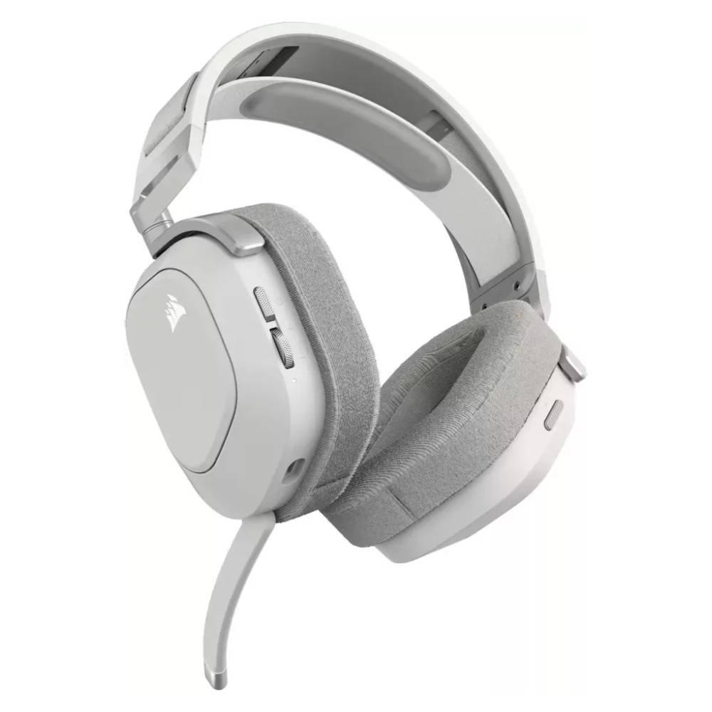 CORSAIR Max Wireless RGB Gaming Headset, HS80 – White