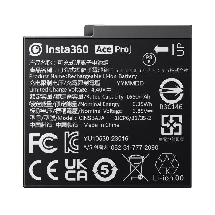 Insta360 Ace Pro & Ace Fast Charge Hub, I04CINSAAXE - Black