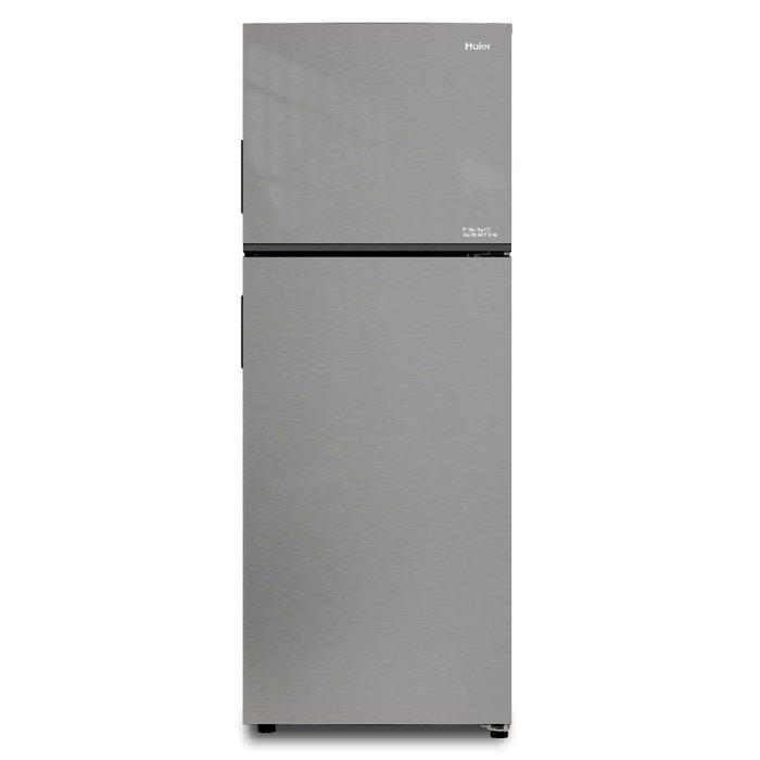 Haier Top Mount Refrigerator, 12.6CFT, 357-Liters, HRF-468NS - Silver