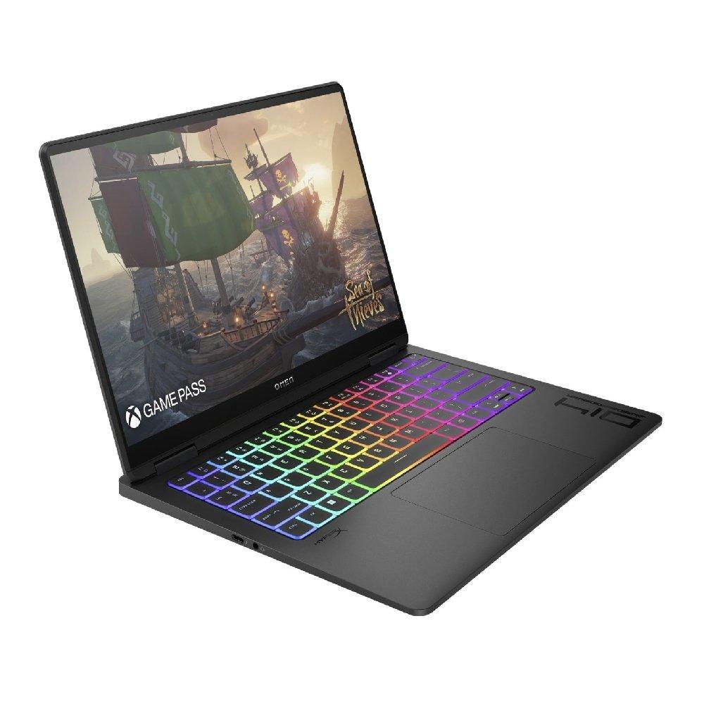 HP Omen Transcend Laptop, Core Ultra 9-185H, 32GB RAM, 1TB SSD, 14" OLED, NVIDIA GeForce RTX 4070, Windows 11 Home, 14-FB0000NE - Black