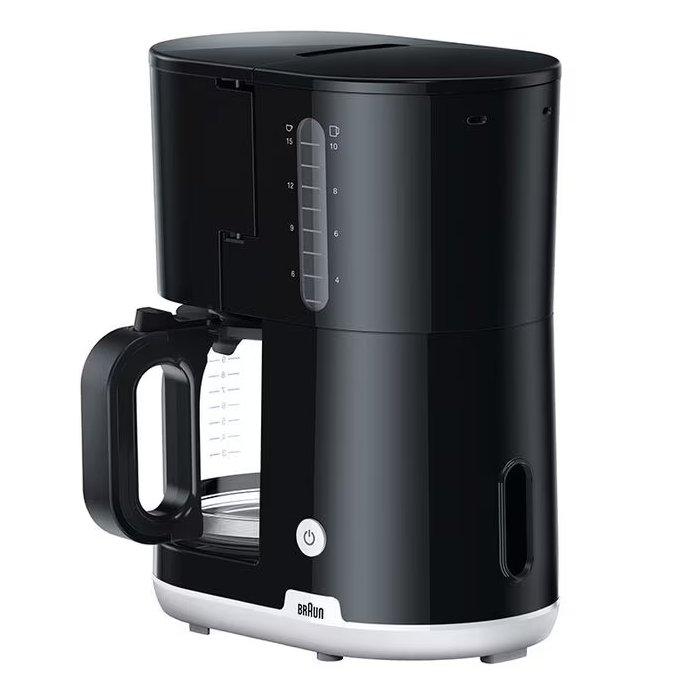 اشتري ماكينة تحضير القهوة بريكفاست 1 من براون، سعة 2. 5 لتر، وقدرة 1000 واط، kf1100bk - أسود في الكويت