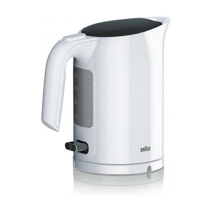 BRAUN PurEase Kettle, 1L, 3000W, WK3000WH - White