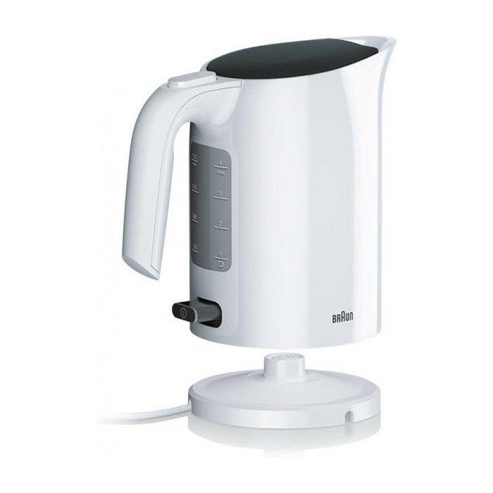 BRAUN PurEase Kettle, 1L, 3000W, WK3000WH - White