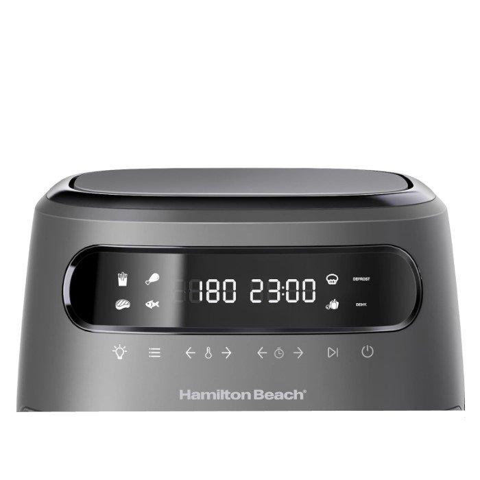 Hamilton Beach Digital Air Fryer, 8L, 1750W, AFOGV8-ME - Matte Grey