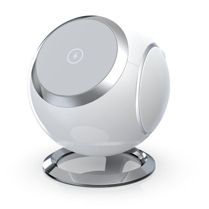 EQ 3 in 1 Magnetic Wireless Robot Charging Dock, EQ-W368 – White