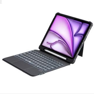 Buy Eq ipad air 13" 2024 case smart keyboard with cover - black in Kuwait