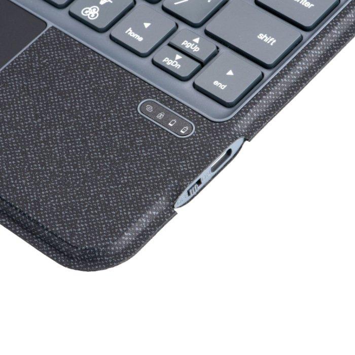 EQ iPad Pro 11" 2024 Case Smart Keyboard with Cover - Black