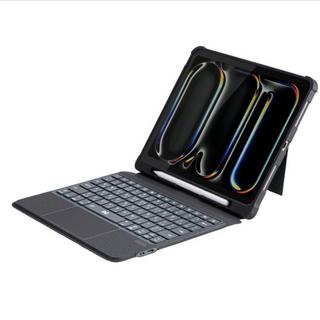 Buy Eq ipad pro 13" 2024 case smart keyboard with cover, eq-t5110d - black in Kuwait