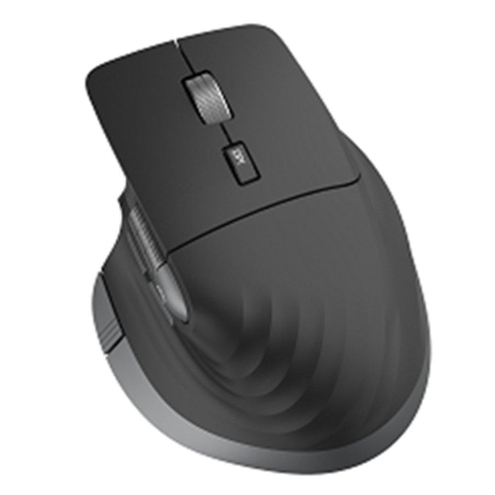 Buy Eq wireless rechargeable mute mouse, eq-d1051c9z-blk – black in Kuwait