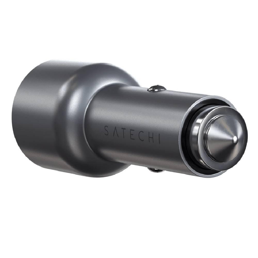 Satechi 40W Dual USB-C PD Car Charger, ST-U2C40CCM – Black