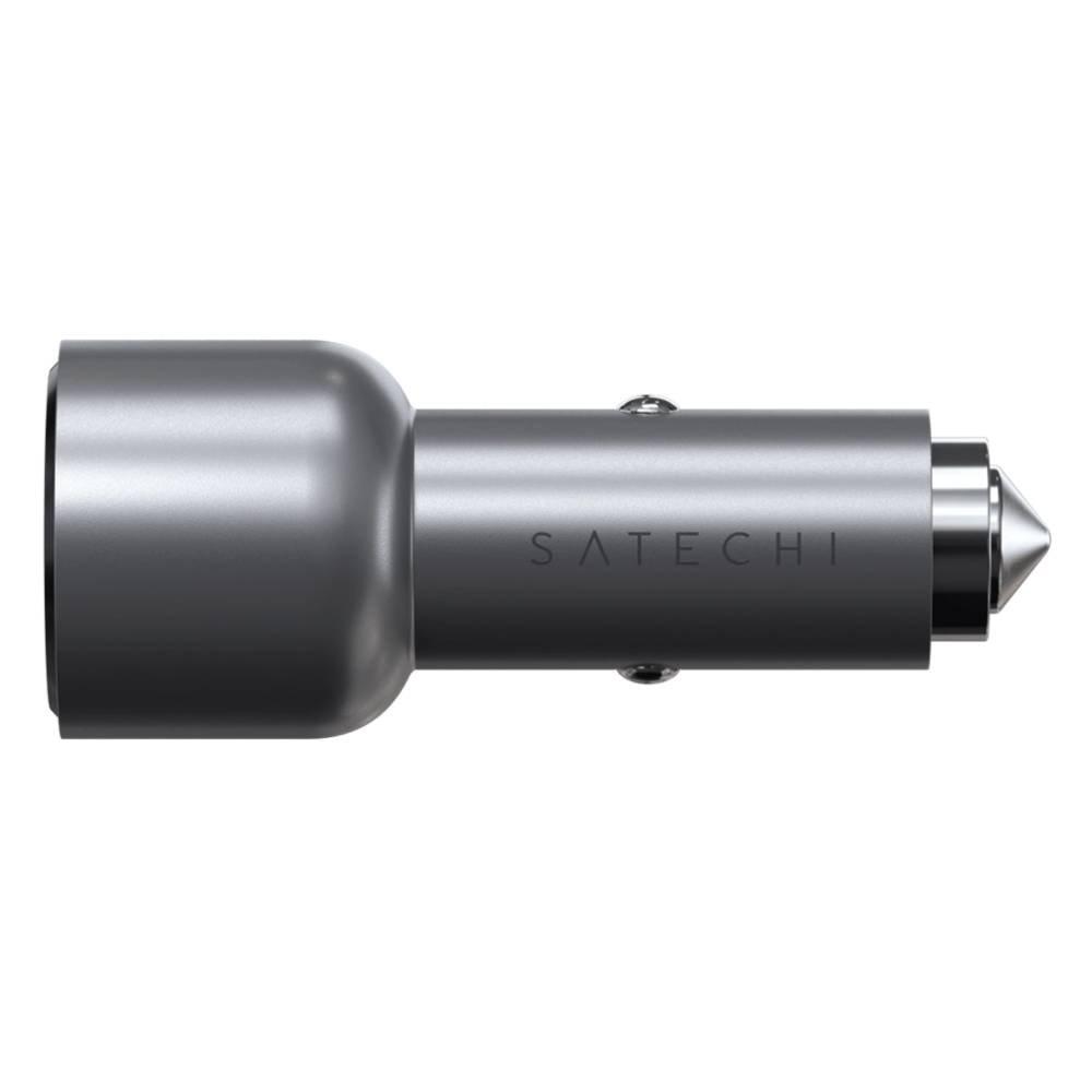 Satechi 40W Dual USB-C PD Car Charger, ST-U2C40CCM – Black