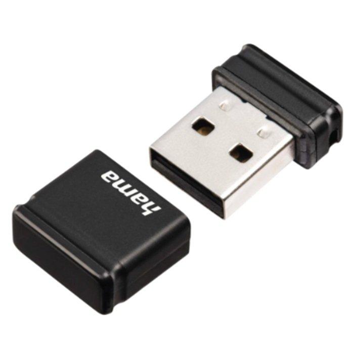 Hama Smartly USB 2.0 Flash Drive, 16GB, 94169 – Black