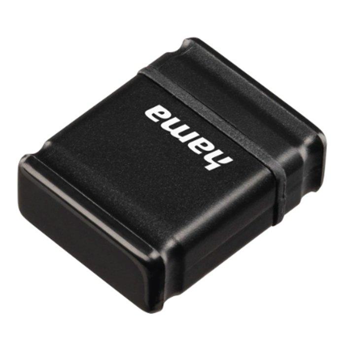 Hama Smartly USB 2.0 Flash Drive, 16GB, 94169 – Black