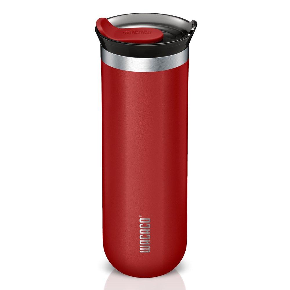 Buy Wacaco octaroma grande thermal coffee mug, 435ml - red in Kuwait