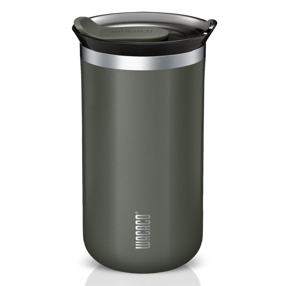 Buy Wacaco octaroma grande thermal coffee mug, 435ml - grey in Kuwait