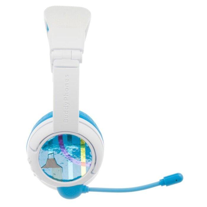 BuddyPhones School+ Wireless Kids Headphones – Blue