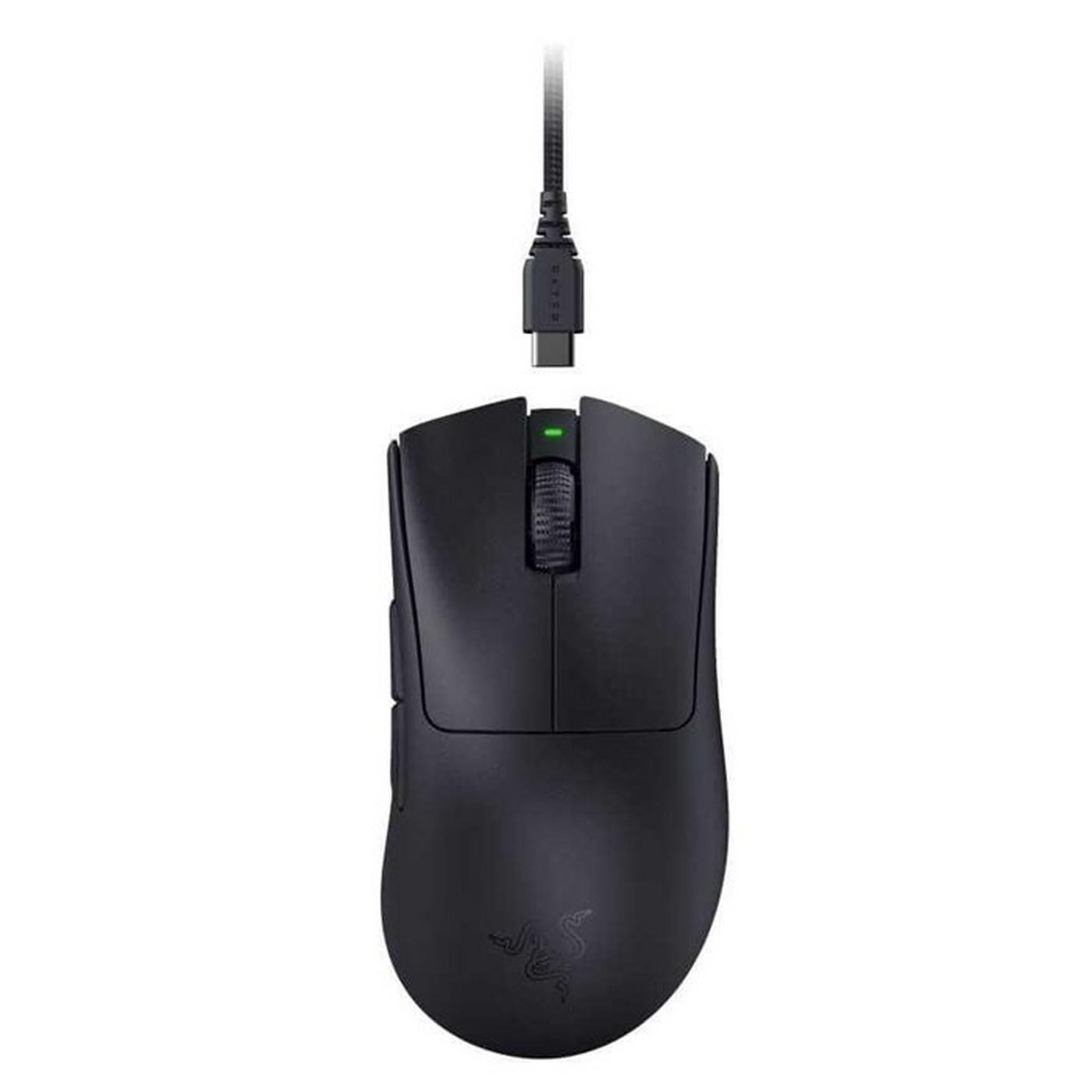 Razer DeathAdder V3 Pro Hyperpolling Wireless Gaming Mouse, RZ01-04630300-R3WL – Black