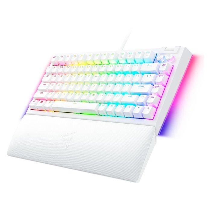 Razer BlackWidow V4 Mechanical Wired Gaming Keyboard, RZ03-05001700-R3M1 – White
