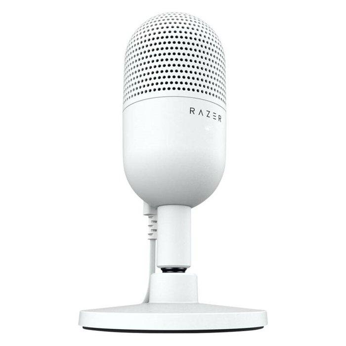 Razer Seiren V3 Mini Ultra-Compact USB Streaming Microphone, RZ19-05050300-R3U1 - White