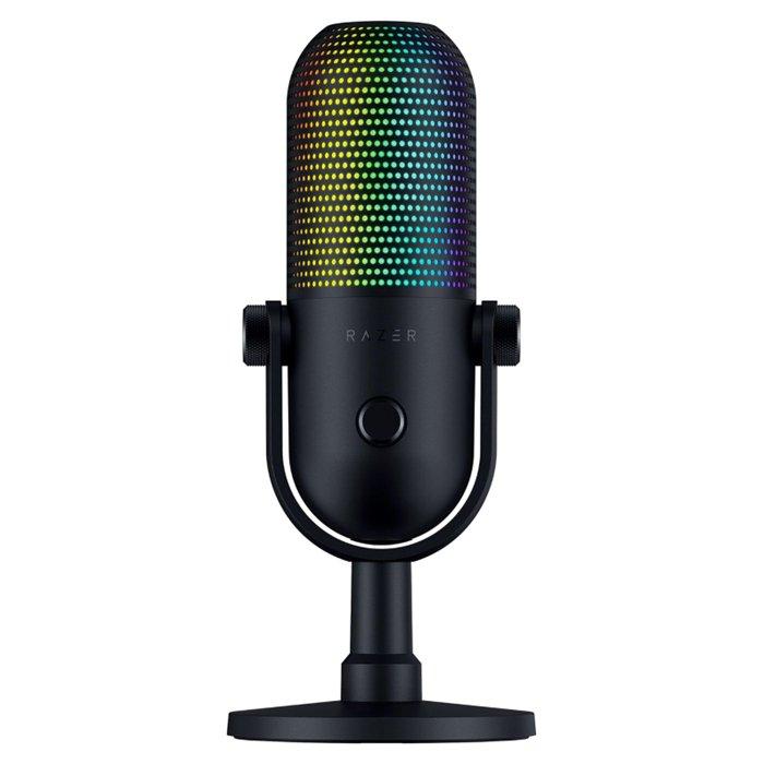 Buy Razer seiren v3 chroma rgb gaming microphone, rz19-05060100-r3m1 – black in Kuwait