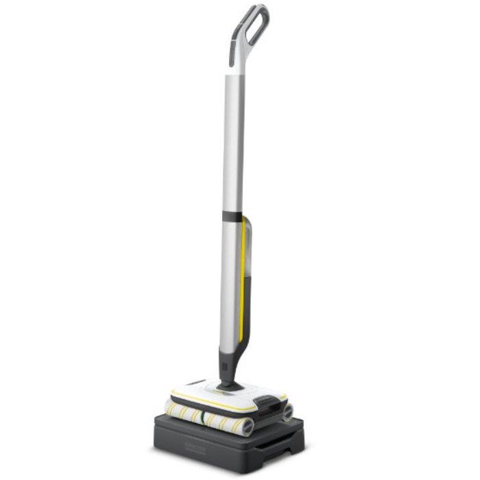 Karcher FC7 Cordless Hard Floor Upright Vacuum Cleaner, 400ml, 10557020 - White & Black